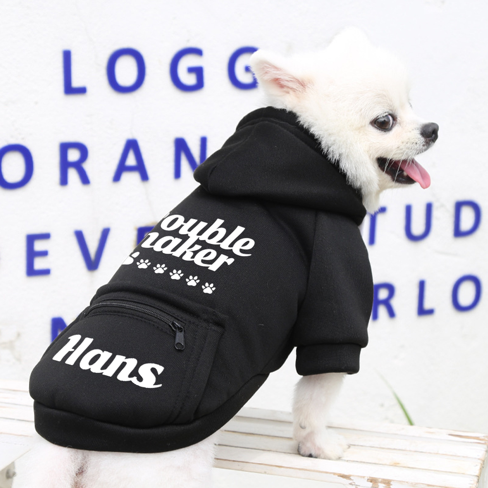 Personalized Warm Puppy Hoodie for Comfort & Unique | BKPet257