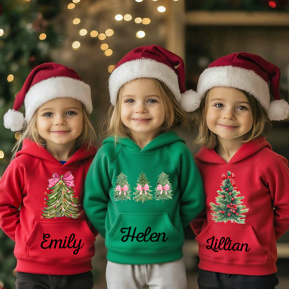 Personalized Kids Lovely Christmas Hoodie | MCGift226