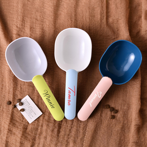 Personalized Pet Multifunction Measuring Food Scoop with Bag Clip | BKPet260