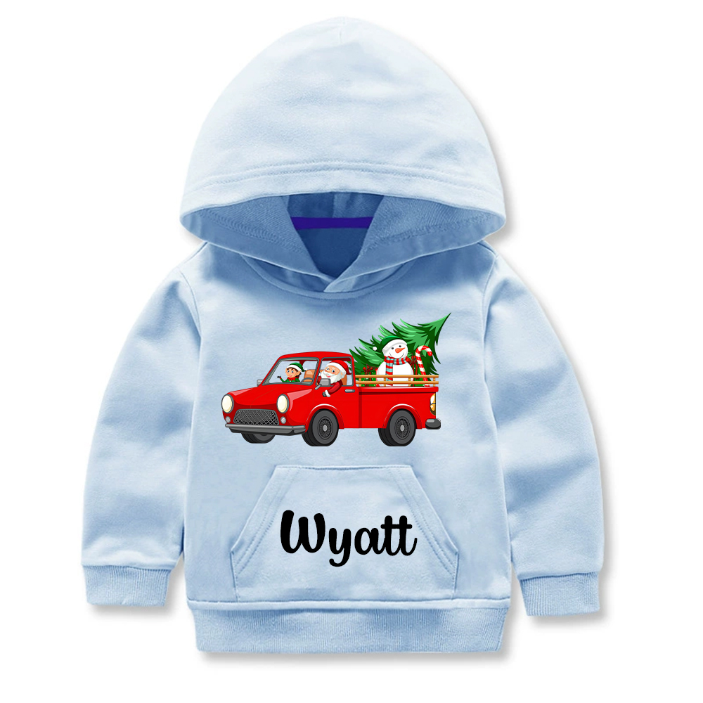 Personalized Kids Lovely Christmas Hoodie | MCGift229
