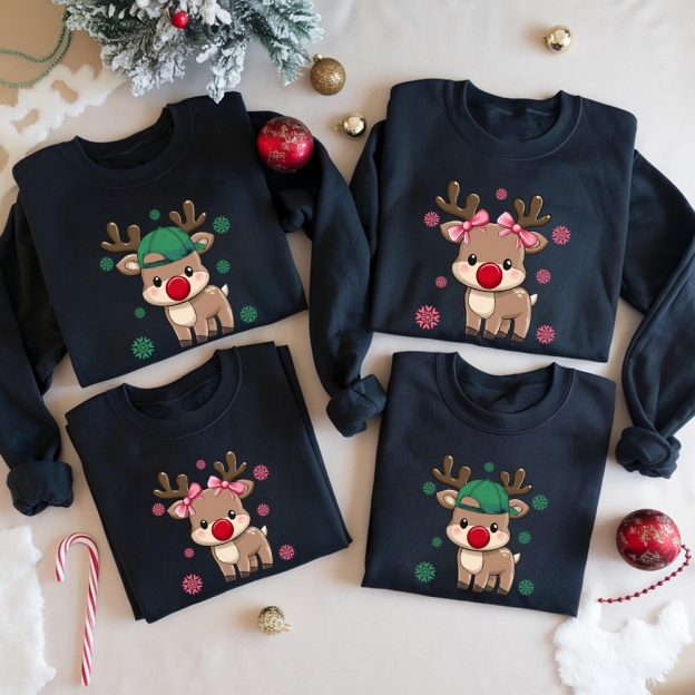 Personalized Christmas Matching Family Sweatshirt | MCGift232