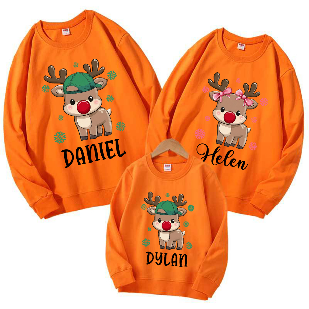 Personalized Christmas Matching Family Sweatshirt | MCGift232