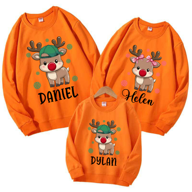Personalized Christmas Matching Family Sweatshirt | MCGift232