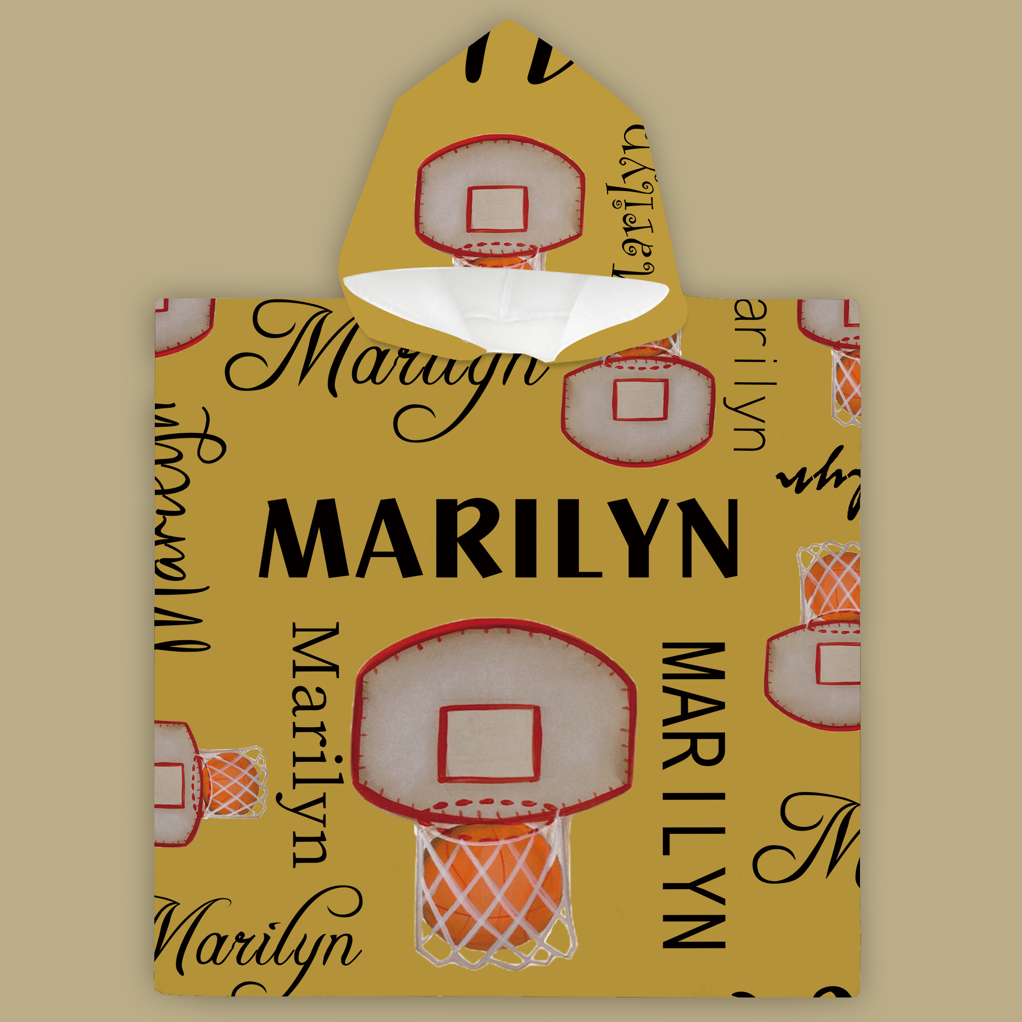 Personalized Hooded Beach Towel for Summer & Beach | CWHTowel15