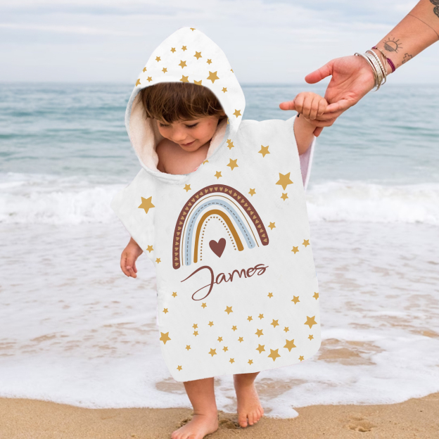 Personalized Hooded Beach Towel for Summer & Beach | CWHTowel19