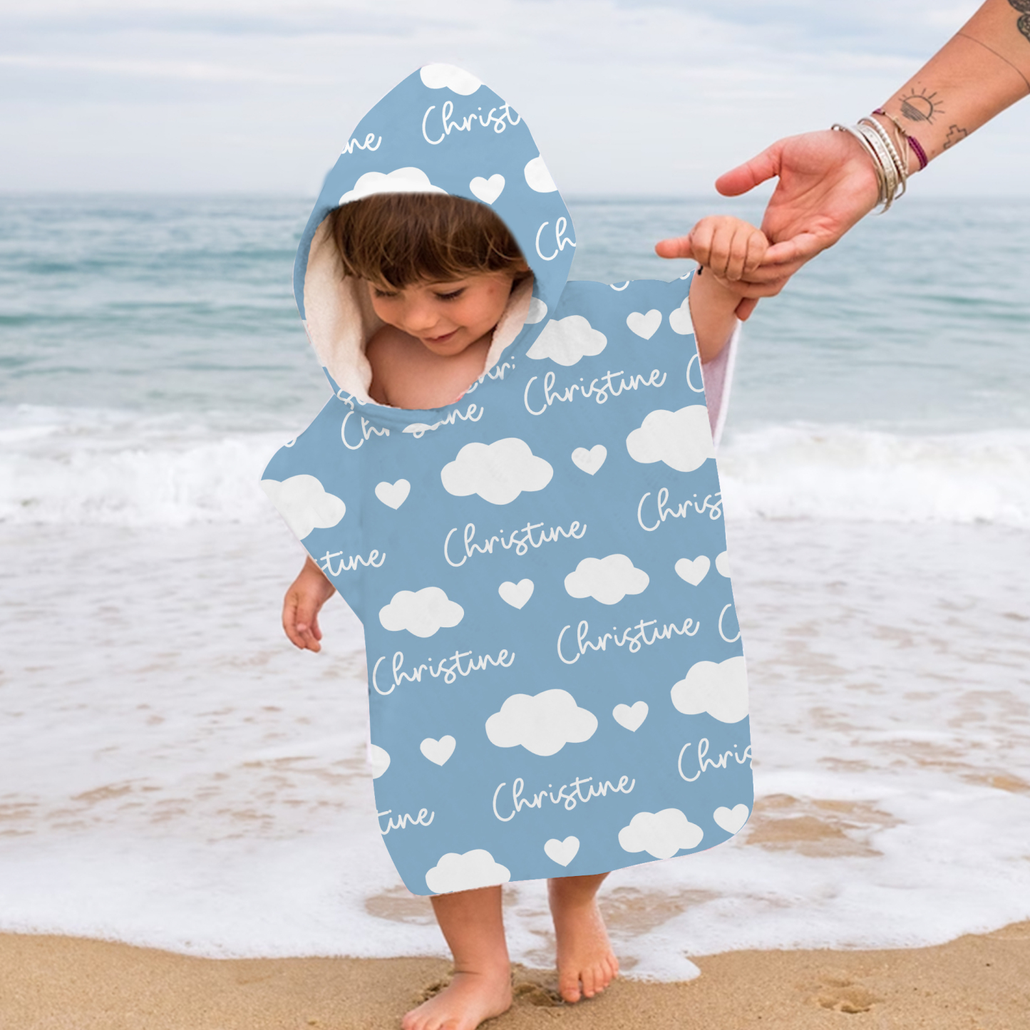 Personalized Hooded Beach Towel for Summer & Beach | CWHTowel21