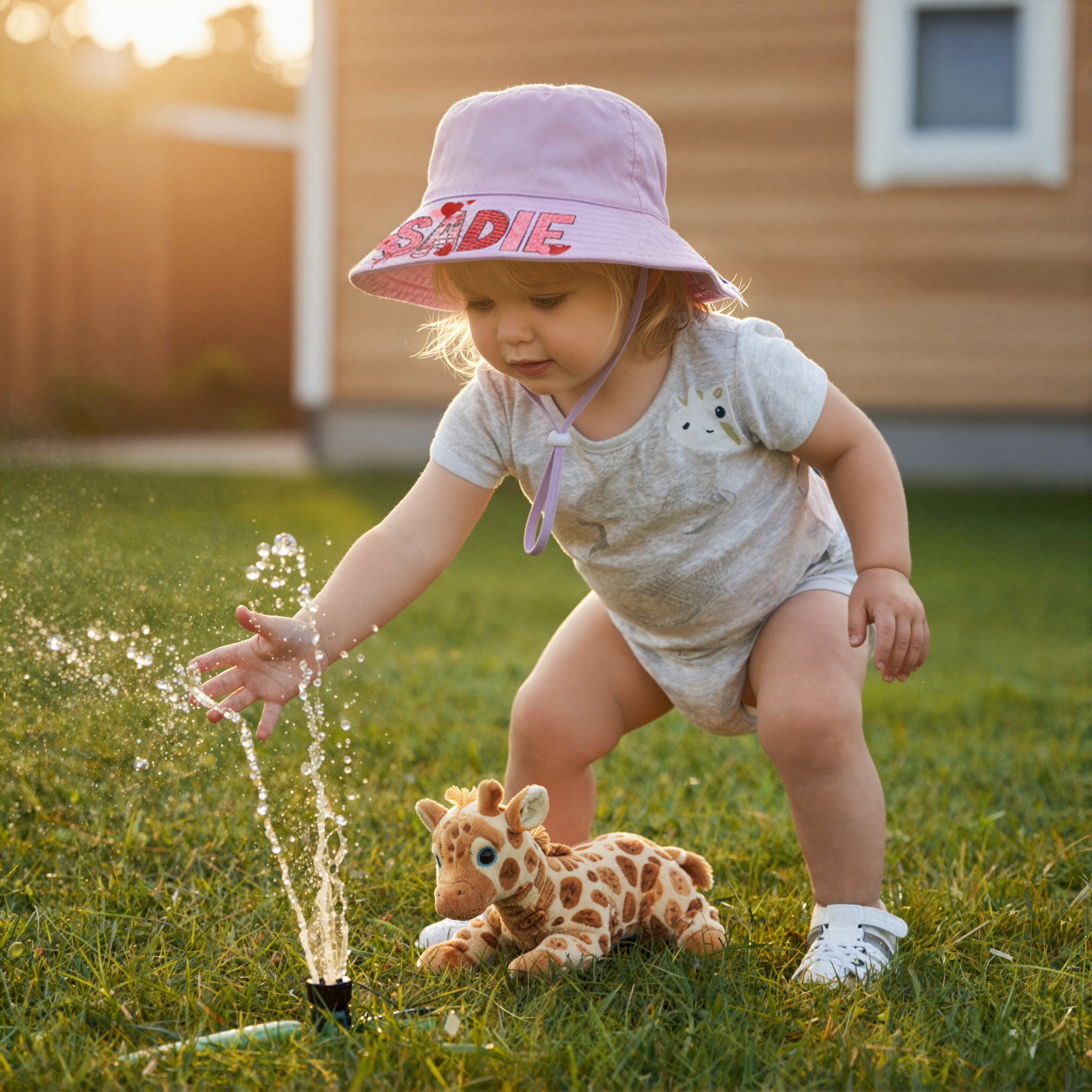 Personalized Valentine's Summer Sun Protection Bucket Hat | ValGift01