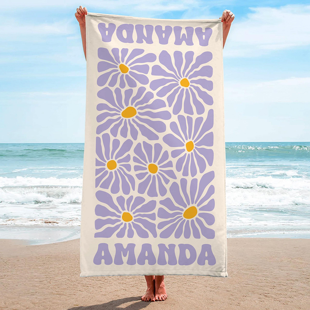 Personalized Lovely Kid Towel for Summer & Beach | CWTowel181