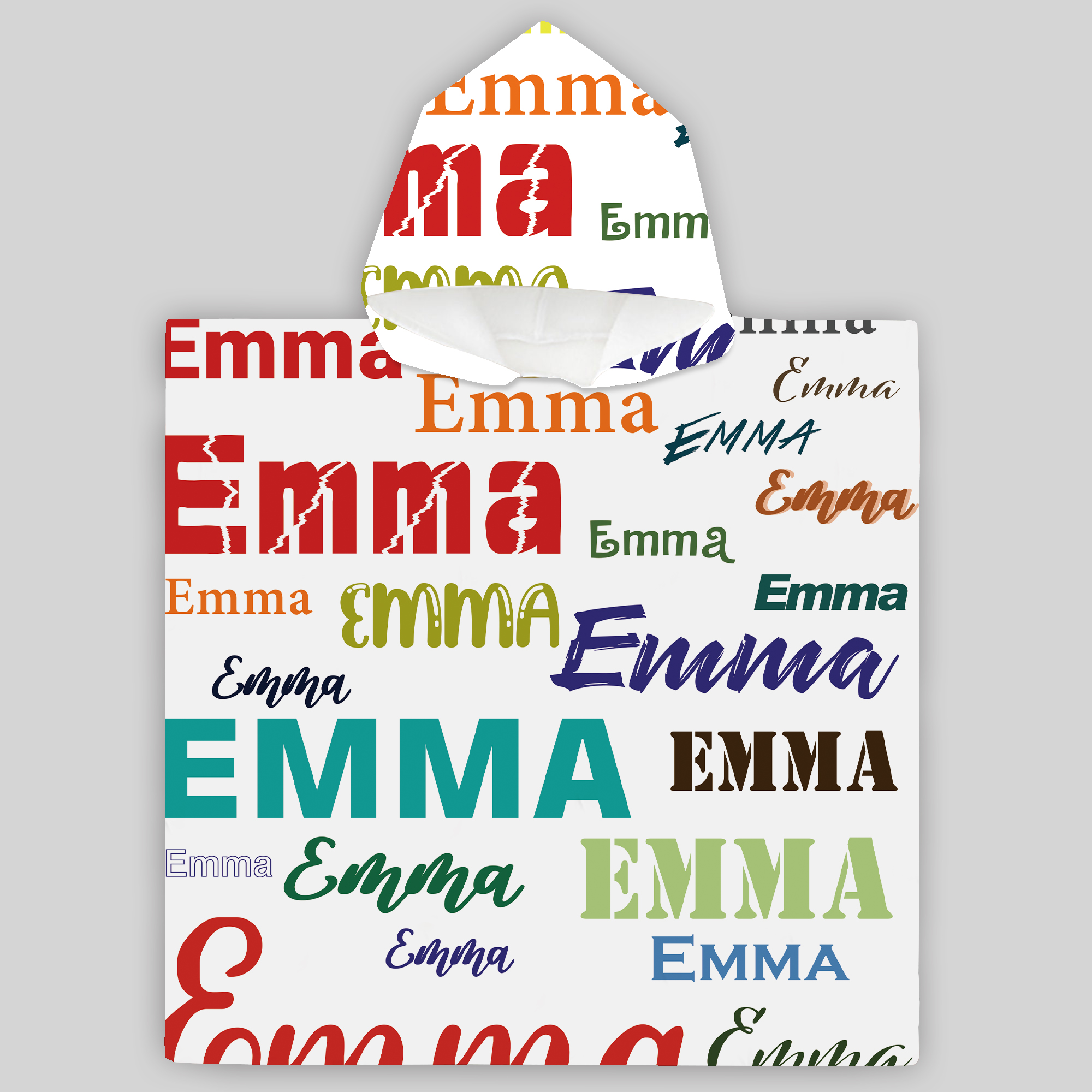 Personalized Hooded Beach Towel for Summer & Beach | CWHTowel23