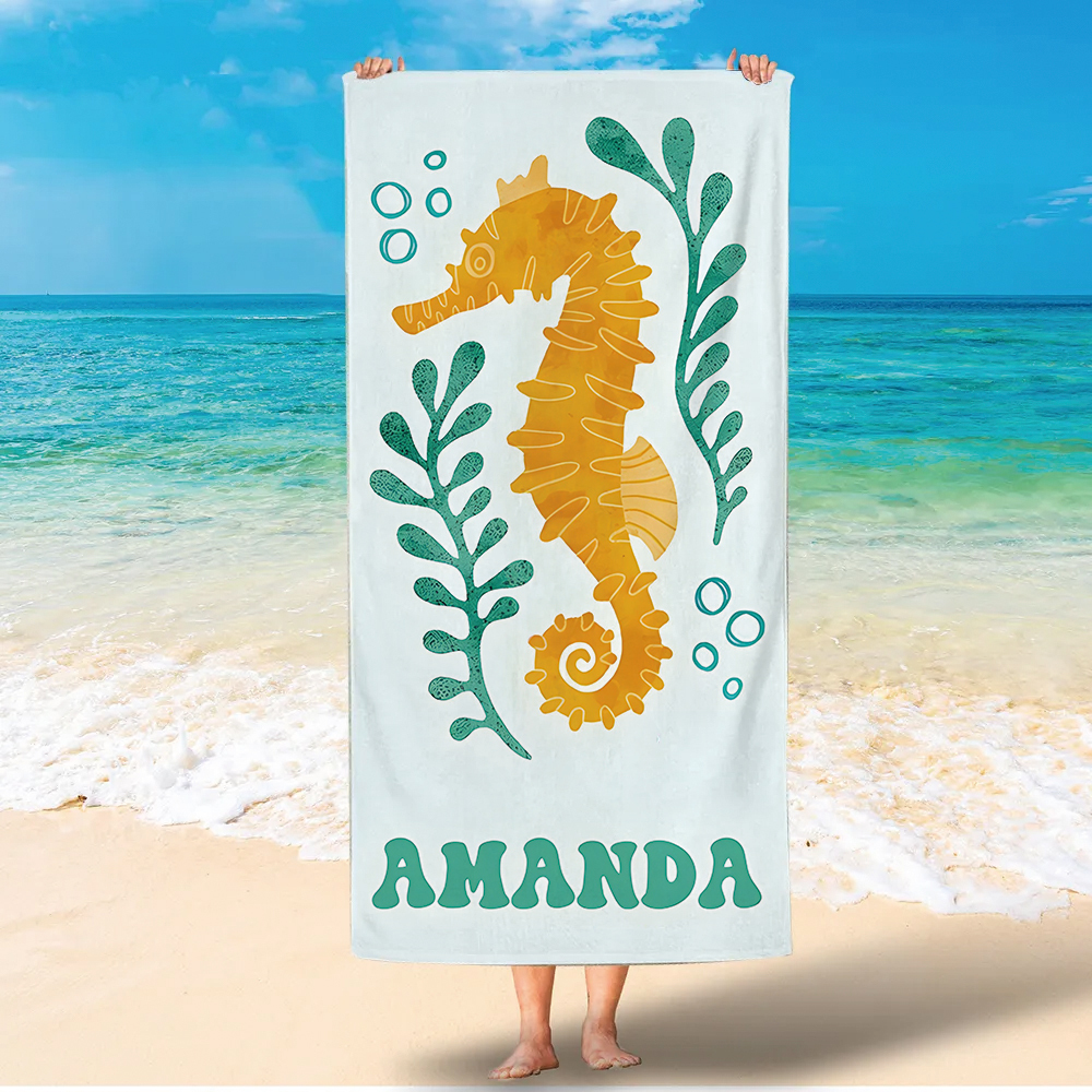 Personalized Lovely Kid Towel for Summer & Beach | CWTowel185