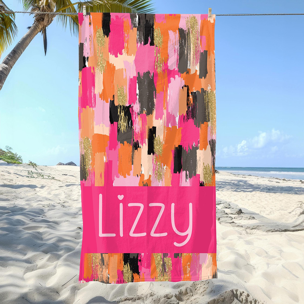 Personalized Lovely Kid Towel for Summer & Beach | CWTowel186