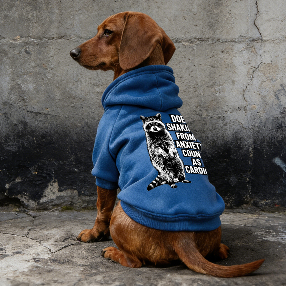 DOES SHAKING FROM ANXIETY COUNT Puppy Hoodie | BKPet319