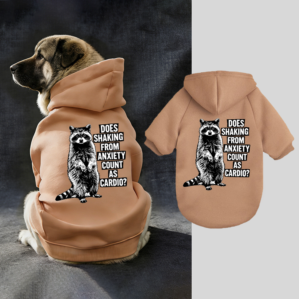 DOES SHAKING FROM ANXIETY COUNT Puppy Hoodie | BKPet319