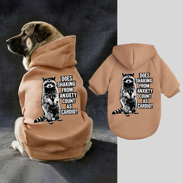 DOES SHAKING FROM ANXIETY COUNT Puppy Hoodie | BKPet319