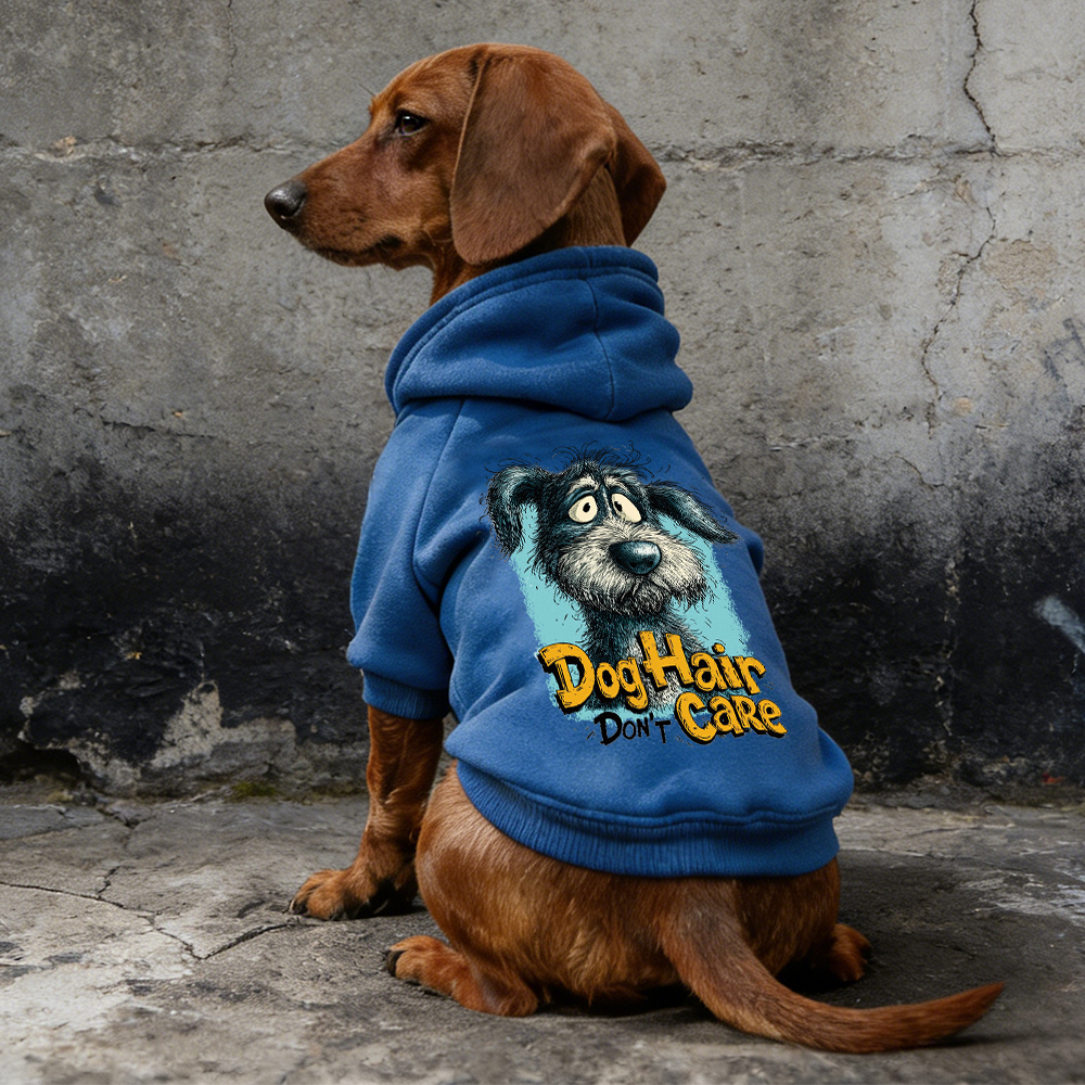 DOG HAIR DON'T CARE Puppy Hoodie | BKPet333