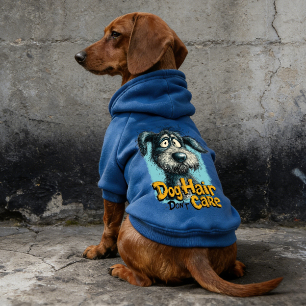 DOG HAIR DON'T CARE Puppy Hoodie | BKPet333