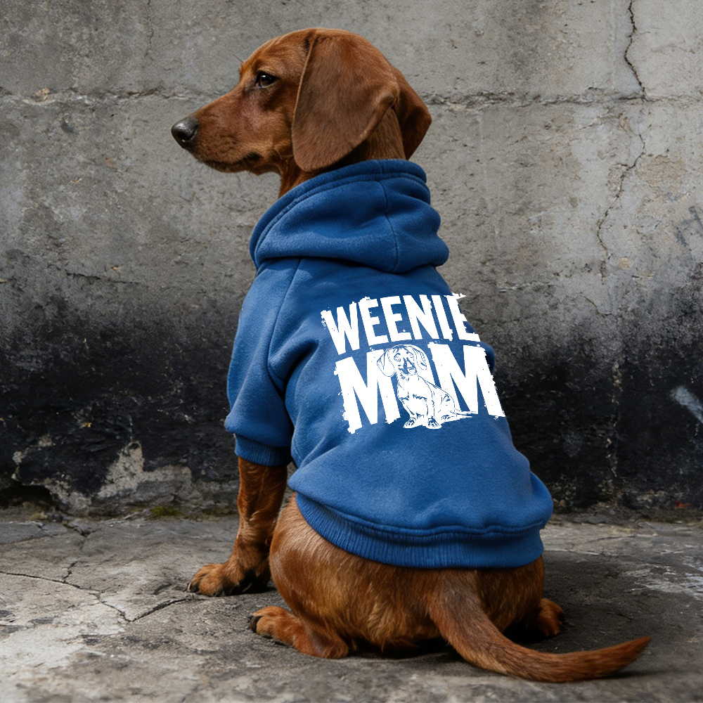 WEENIE MOM Puppy Hoodie | BKPet336