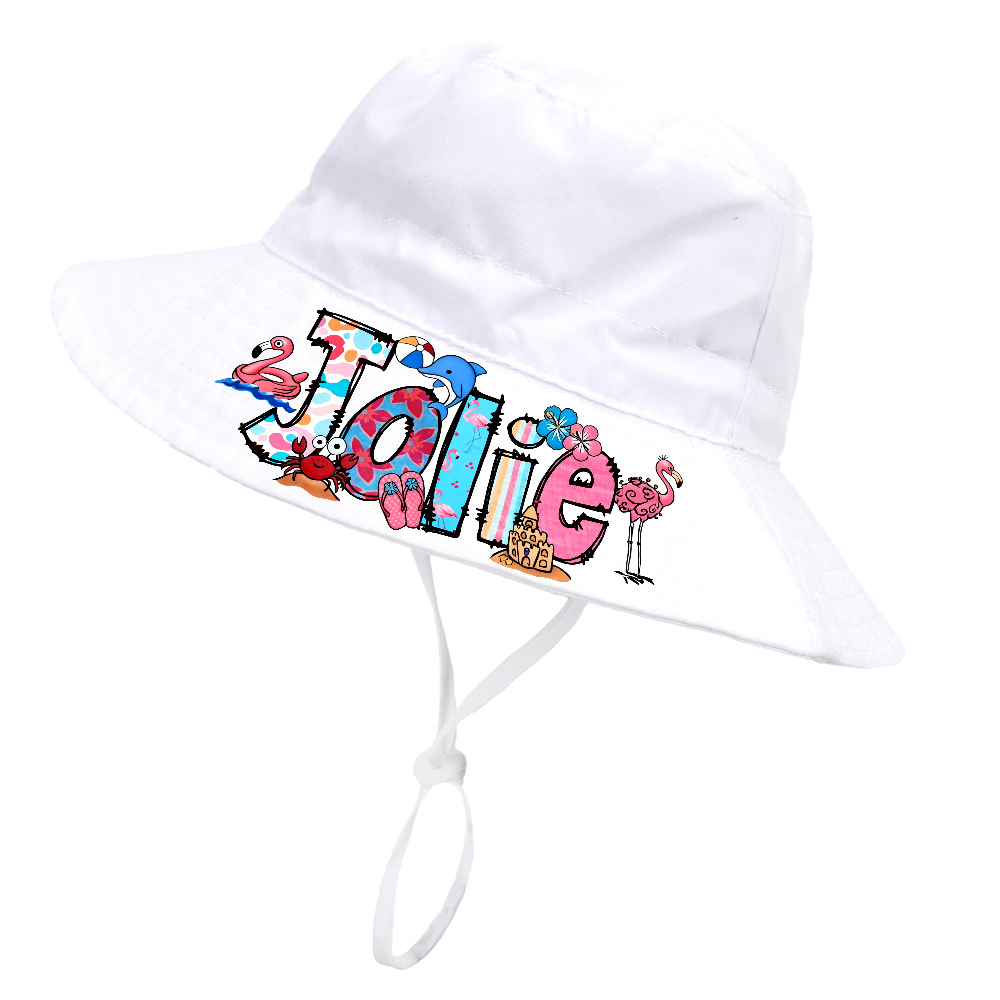 Personalized Cute Design Summer Bucket Hat for Comfort & Unique | CWBeach208