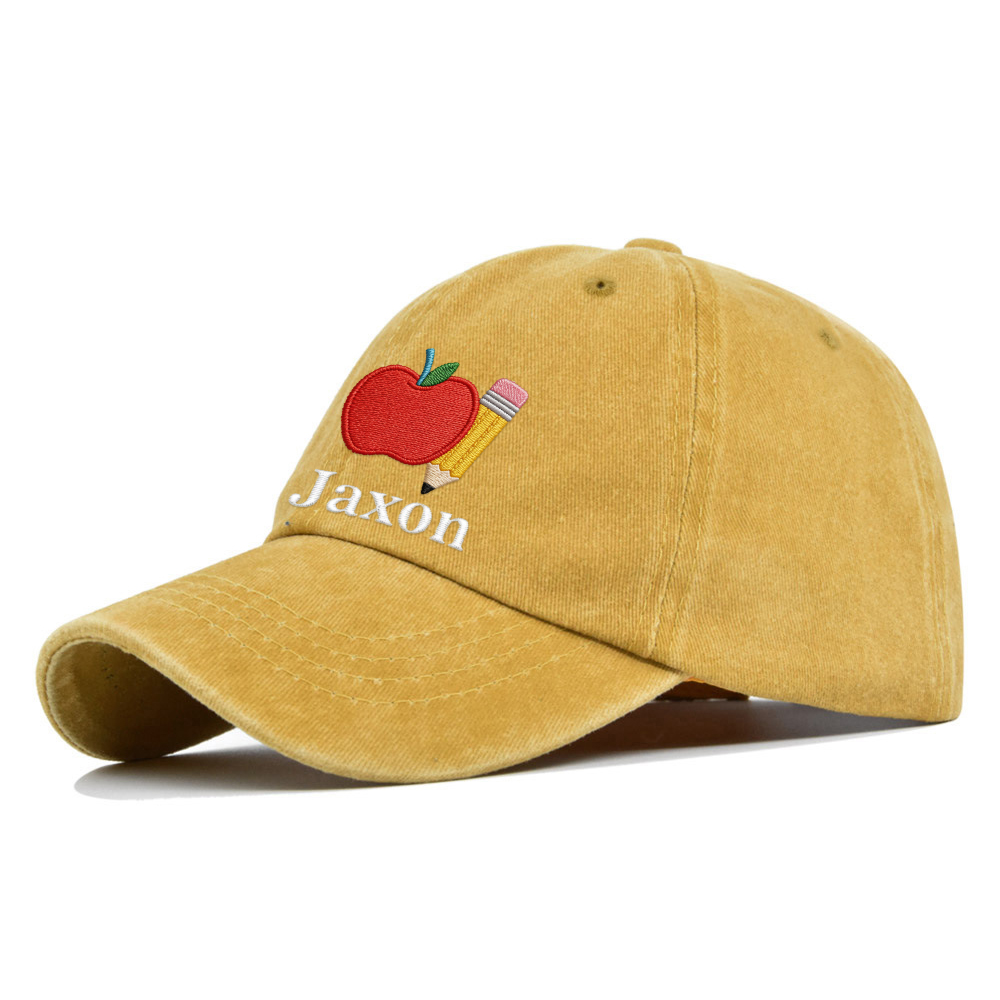 Personalized Embroidery Cute Icon Summer Baseball Hat For Kid | Hskid82