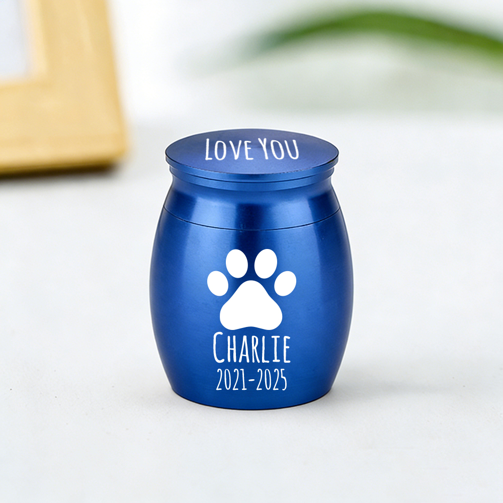Personalized Pet Mini Memorial Urn | BKPet365