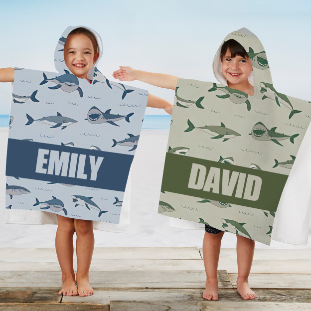 Personalized Hooded Beach Towel for Summer & Beach | CWHTowel30