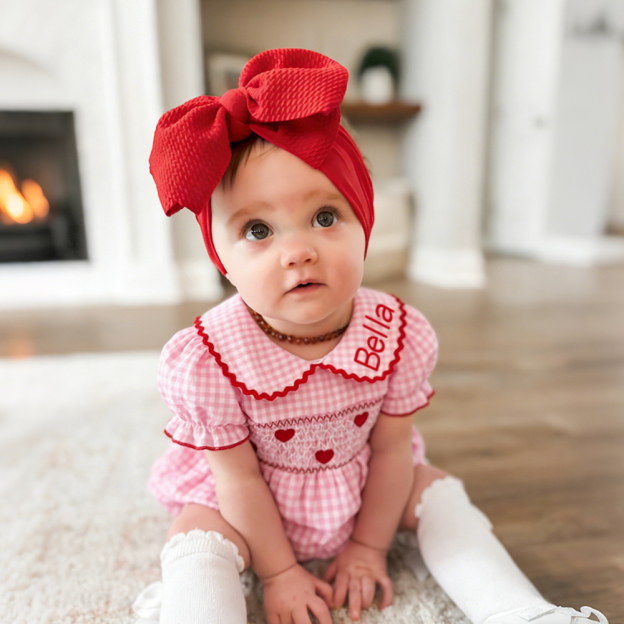 Personalized Baby Girl Valentine's Day Lovely Dress | ValGift15