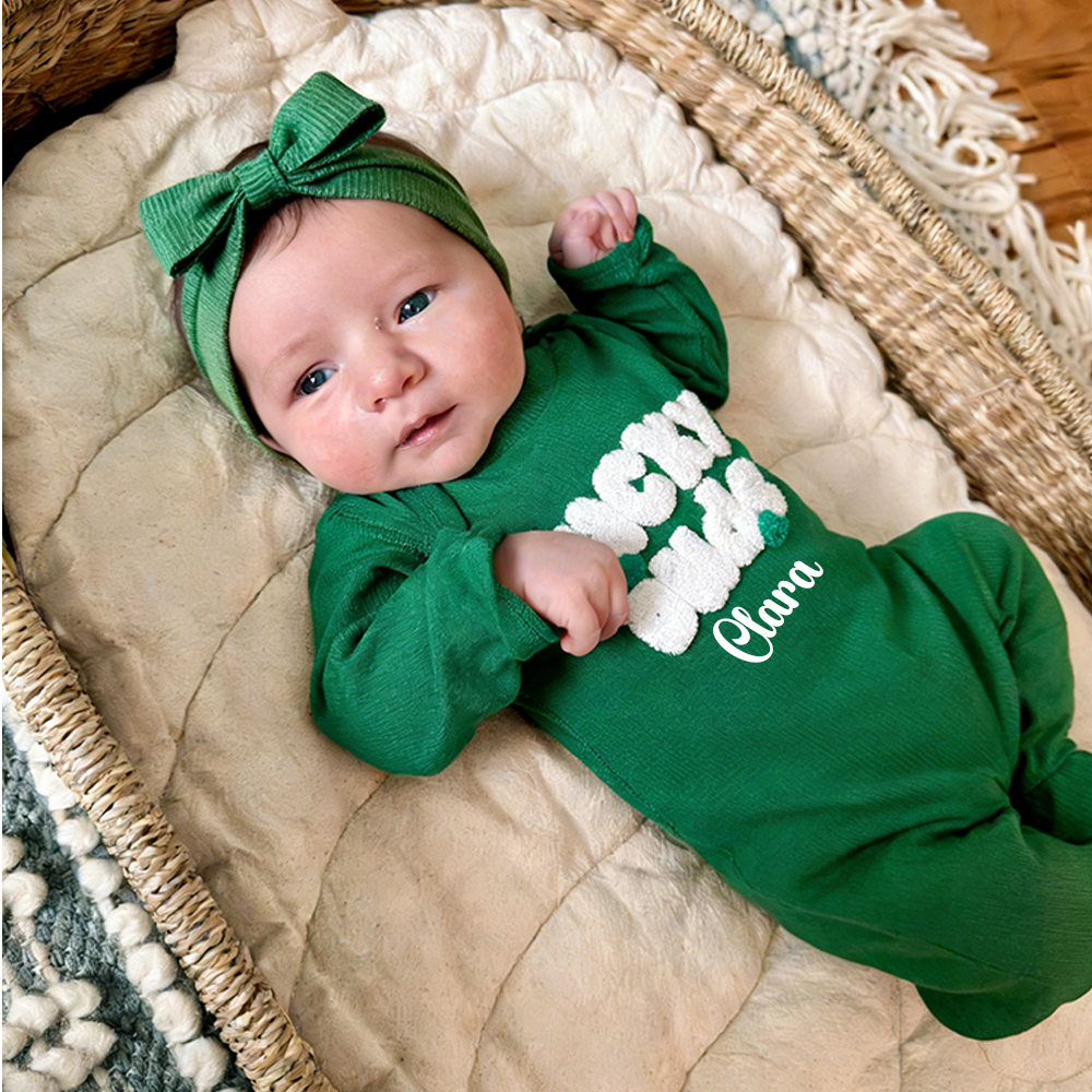Personalized St. Patrick's Day Baby Outfit Set | CWBaby396