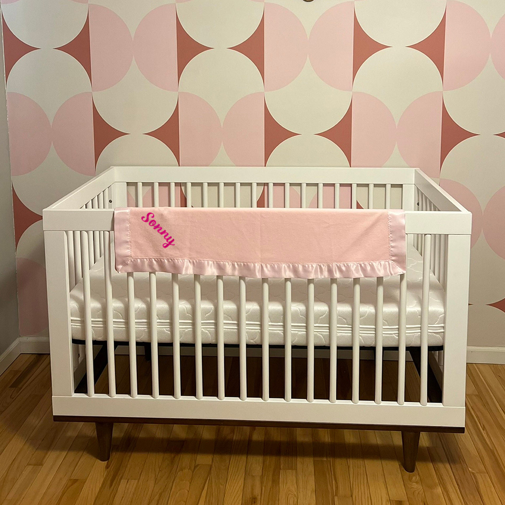 Personalized Embroidered Soft Plush Baby Blanket | CWBaby396