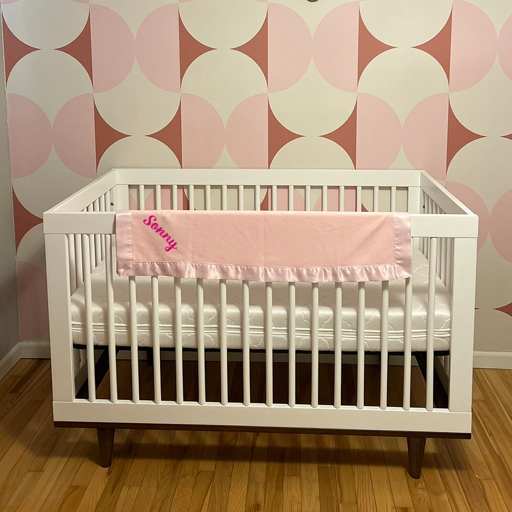 Personalized Embroidered Soft Plush Baby Blanket | CWBaby396