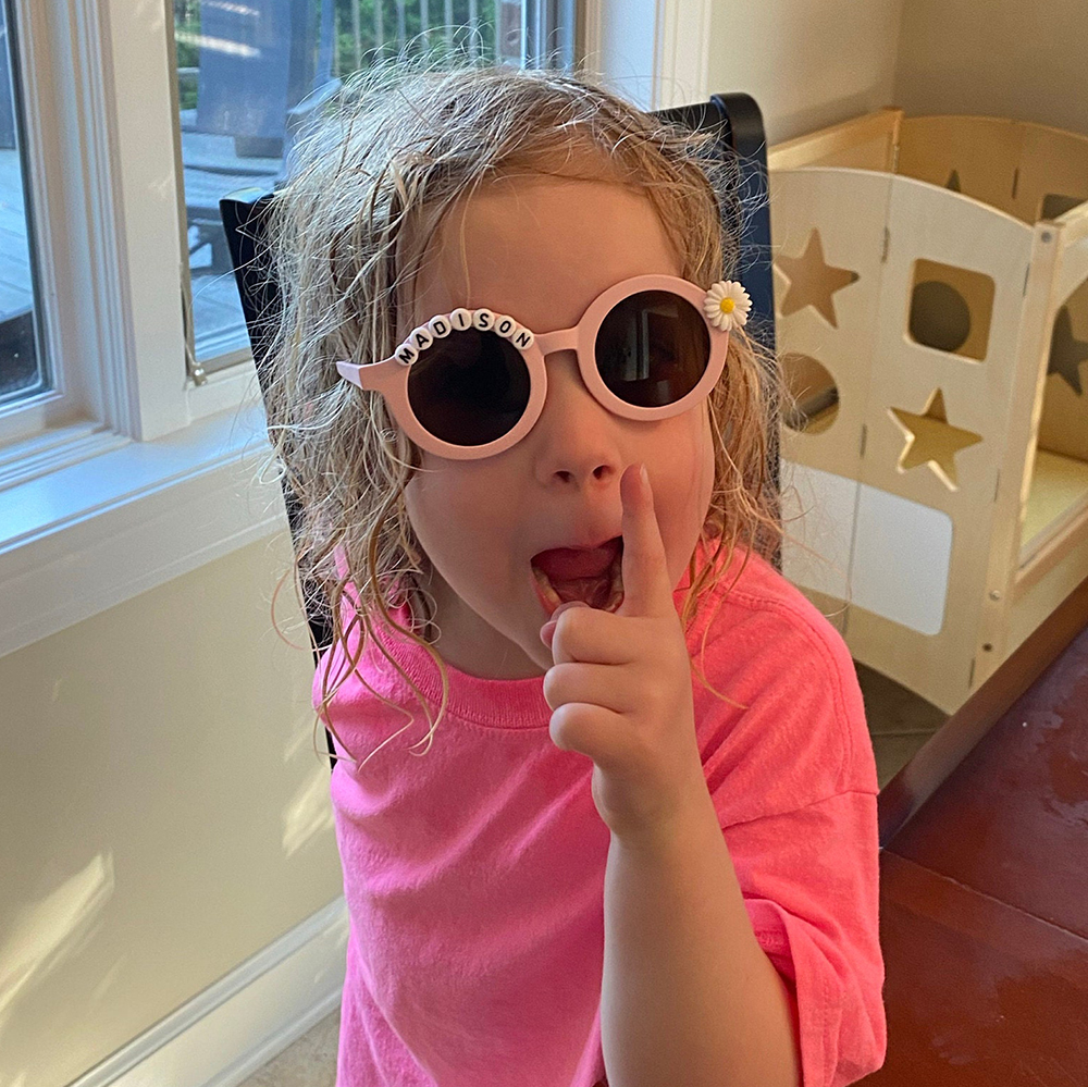 Personalized Lovely Daisy Sunglasses For Kids | CWBeach215