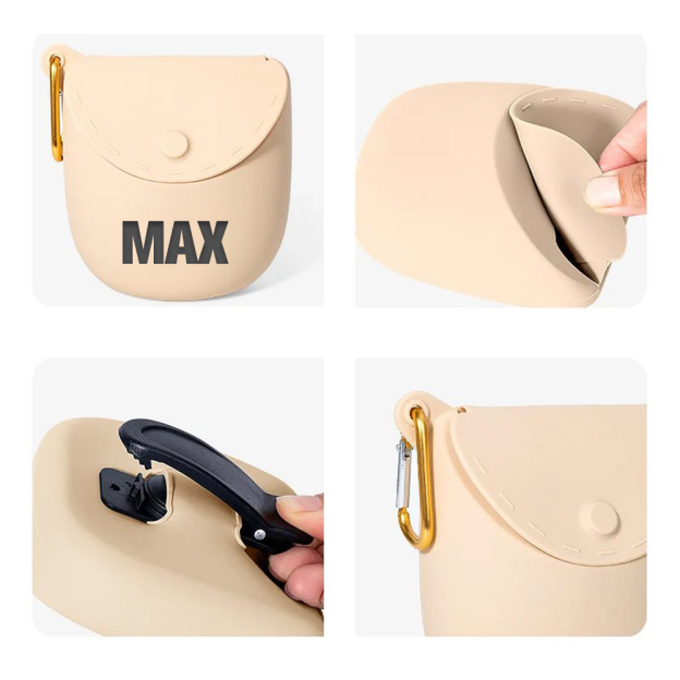 Personalized Silicone Training Dog Food Waist Bag | BKPet409