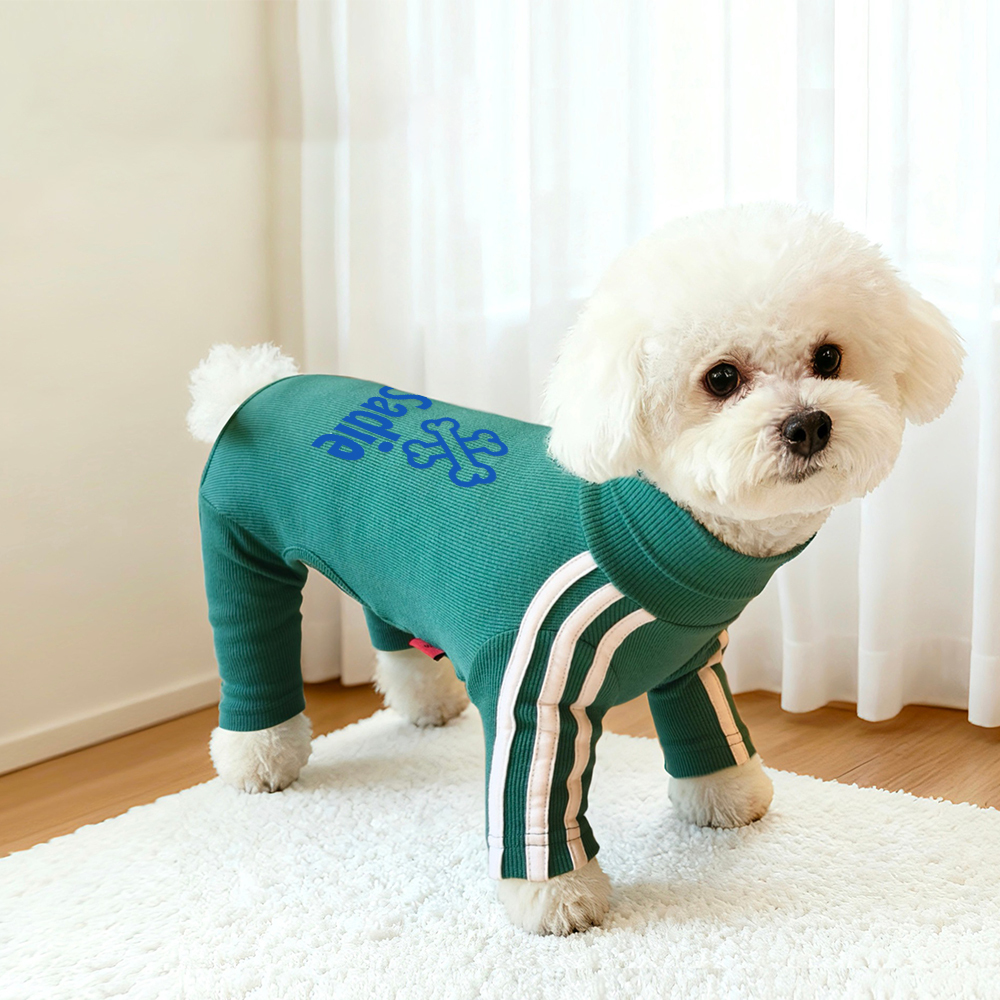 Personalized Pet Soft Striped Long Sleeves Sweatshirt | BKPet406