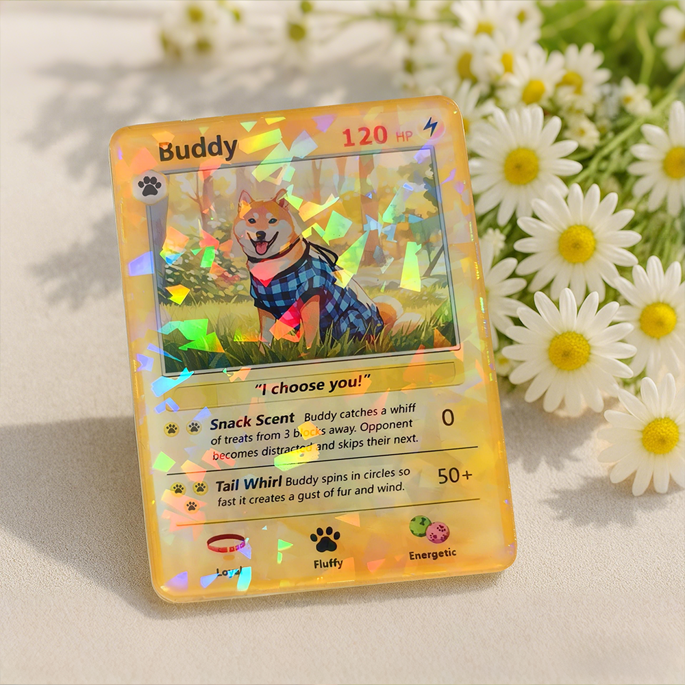 Personalized Funny Pet Keepsake Portrait Card | CWGift28