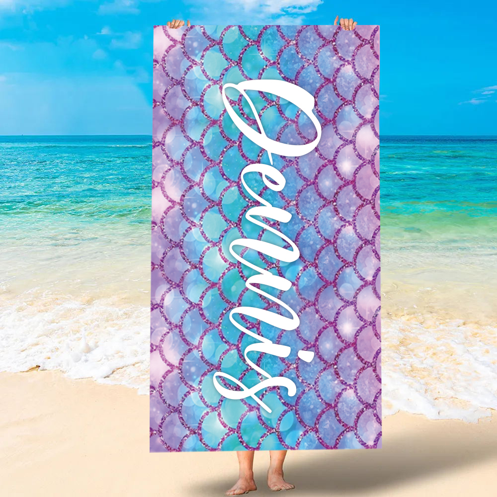 Personalized Lovely Kid Towel for Summer & Beach | CWTowel88