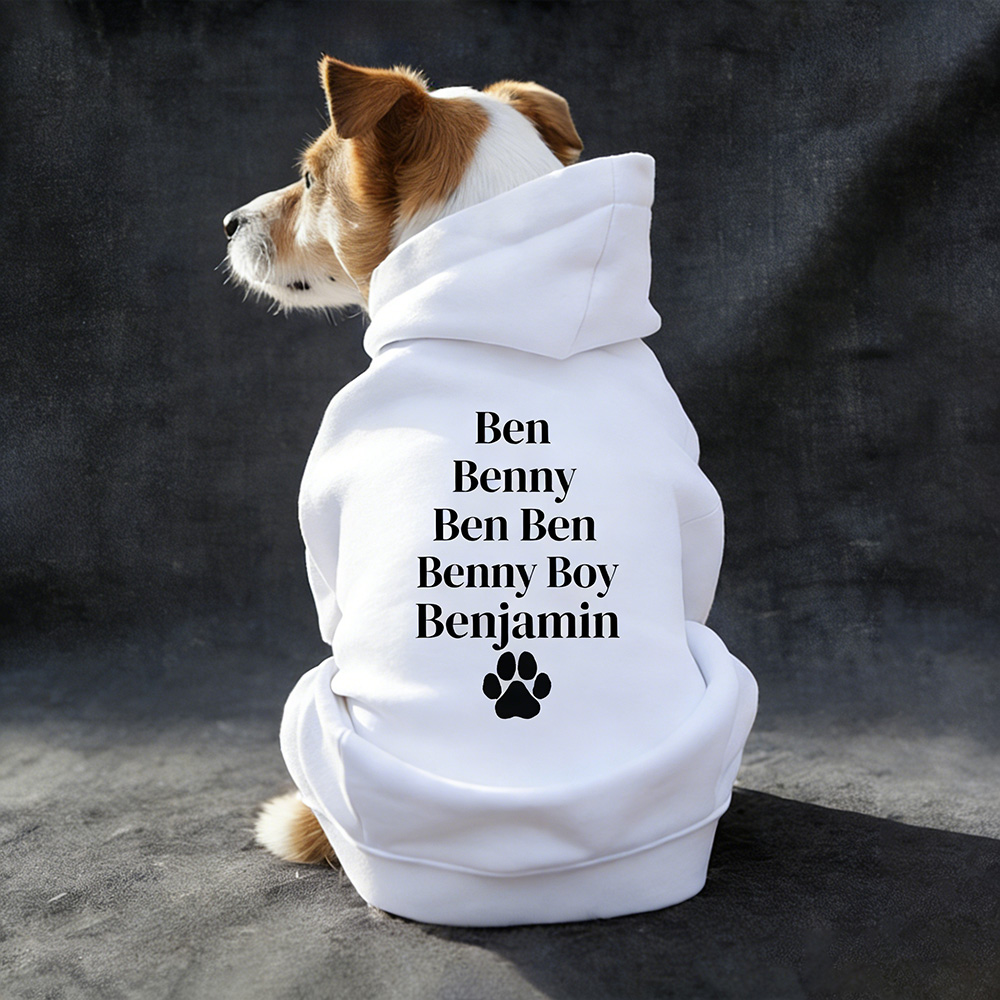 Personalized Pet Cozy Nickname Hoodie | BKPet418