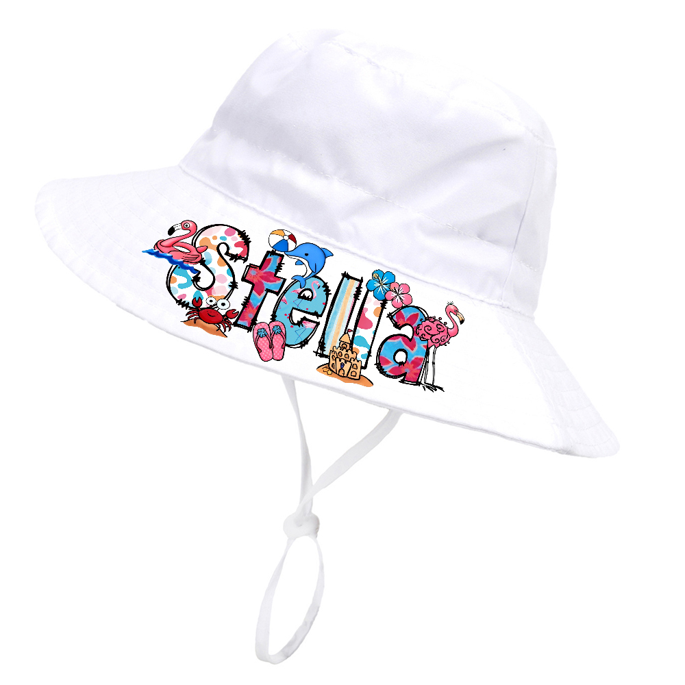 Personalized Cute Design Summer Bucket Hat for Comfort & Unique | CWBeach208