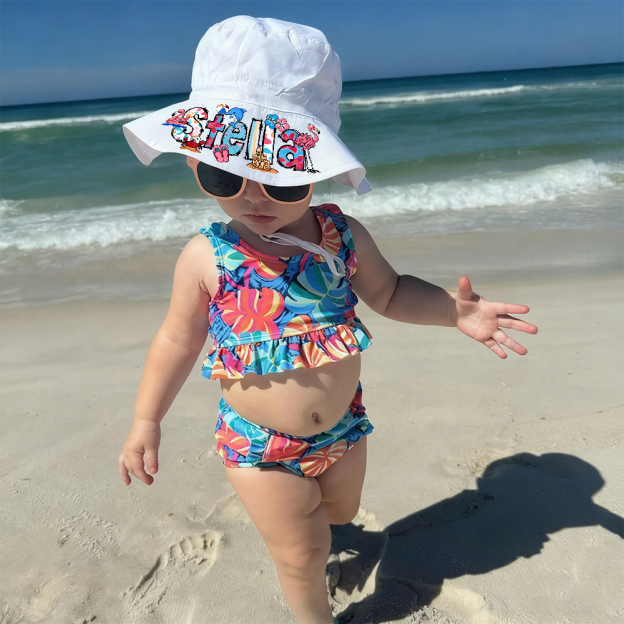 Personalized Cute Design Summer Bucket Hat for Comfort & Unique | CWBeach208