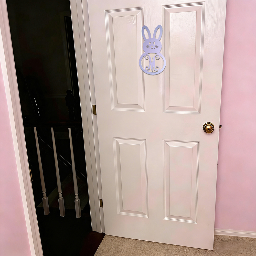 Personalized Bunny Kid's Bedroom Door Sign | CWBaby447