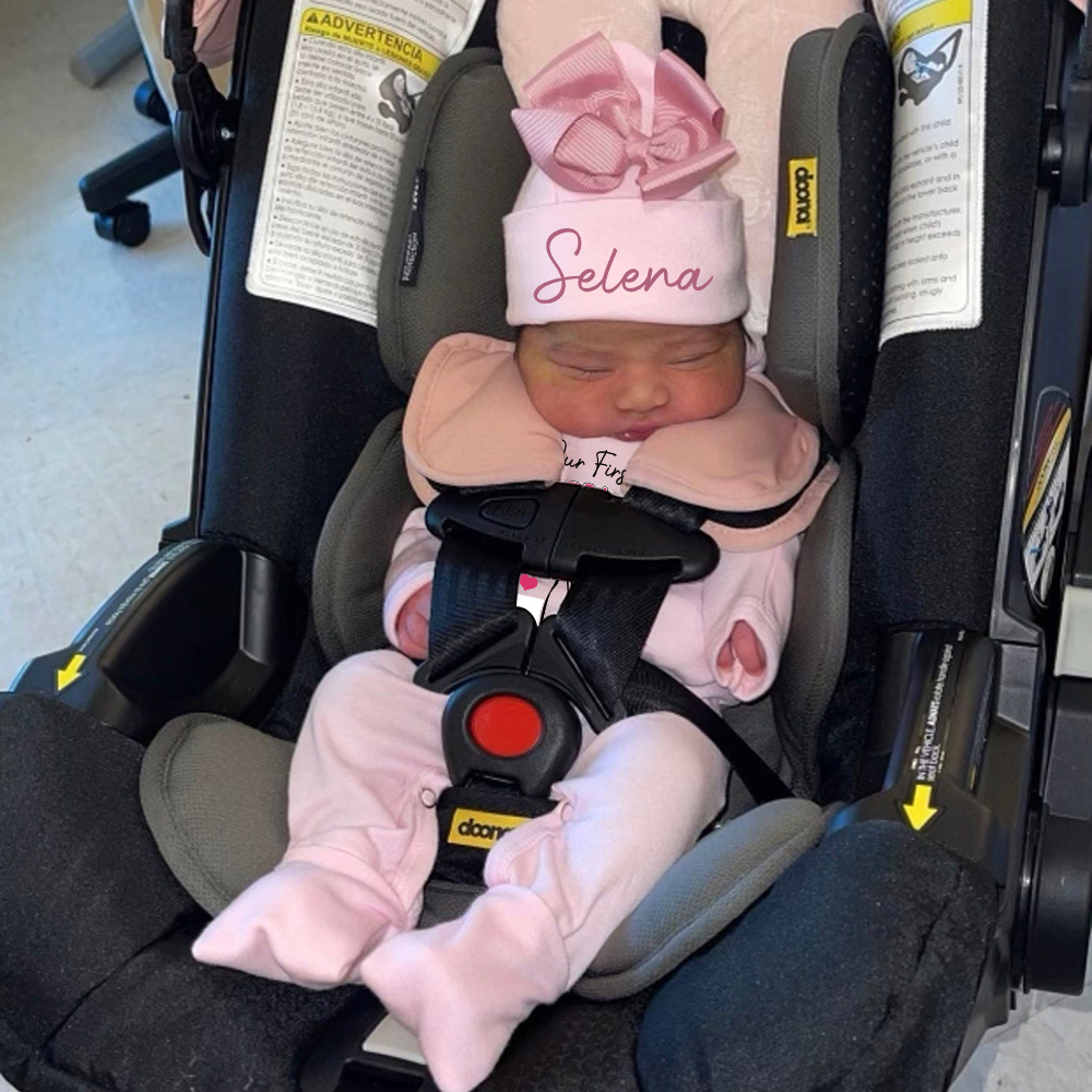 Personalized My First Mother's Day Baby Girl Coming Home Outfit | CWBaby454