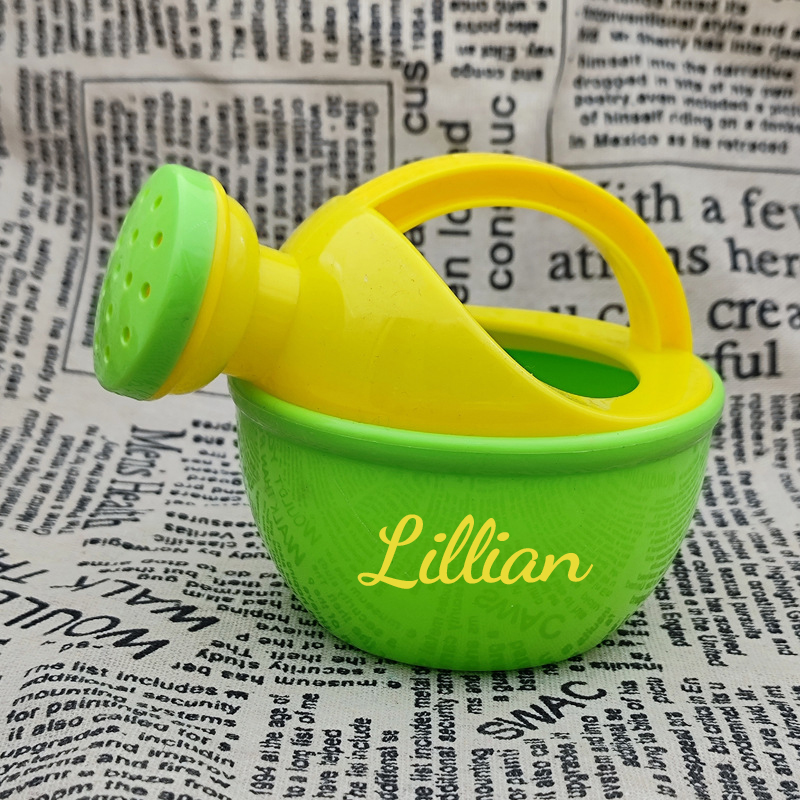 Personalized Kid Watering Can Beach or Bathtub Bucket Toy | CWBeach225