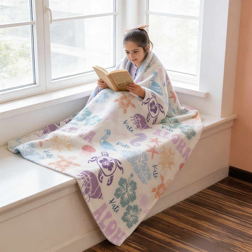 Personalized Lovely Kid Blanket for Comfort & Unique | BKKid188