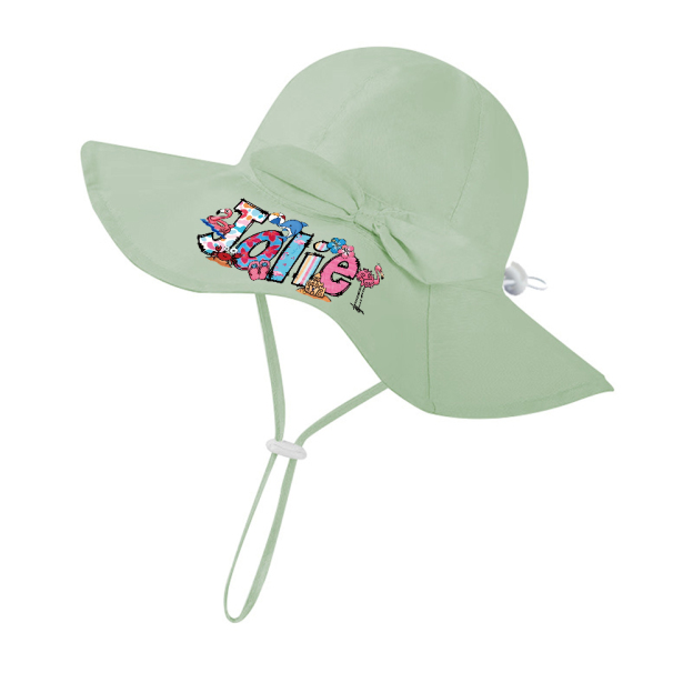 Personalized Lovely Bowknot Bucket Hat for Comfort & Unique | CWBeach226