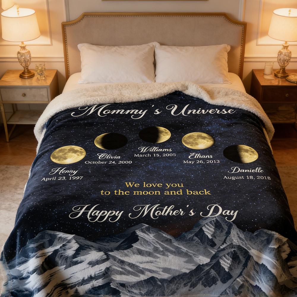 Personalized Lovely Kid Blanket for Comfort & Unique | BKKid190