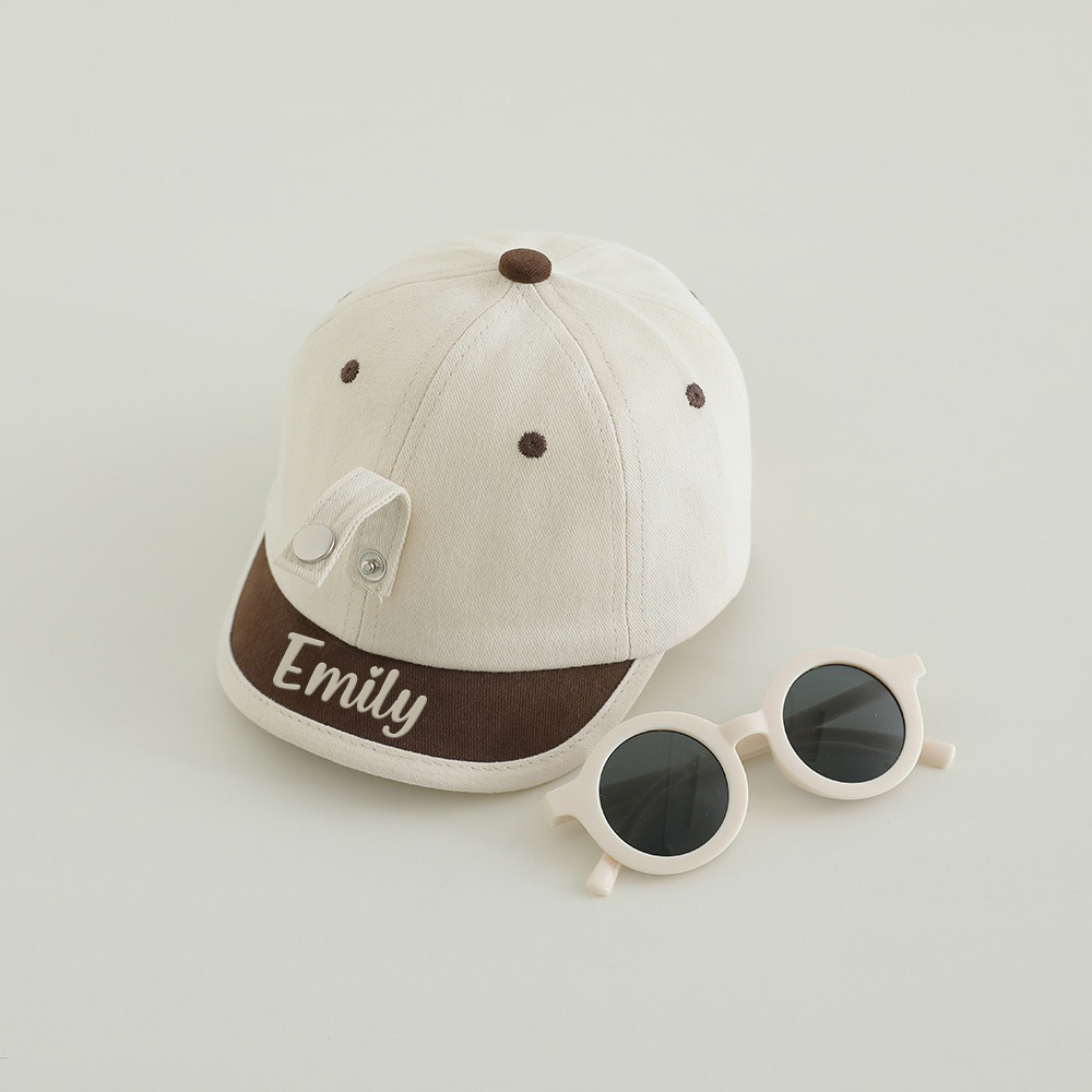 Personalized 2 in 1 Summer Baseball Hat with Sunglasses | CWBeach231