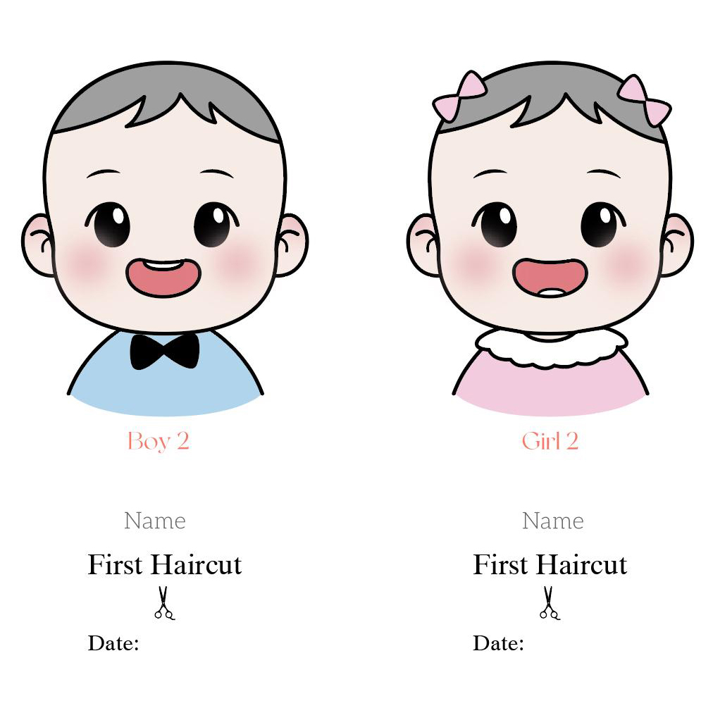 Personalized Wooden First Haircut Keepsake Frame | CWGift51