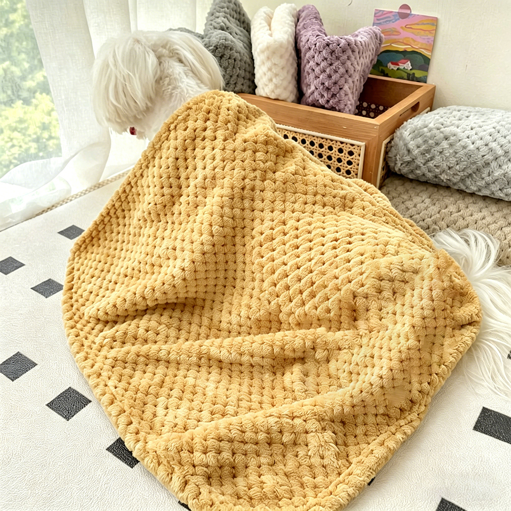 Personalized Warm Pet Blanket for Comfort & Unique | BKPet17