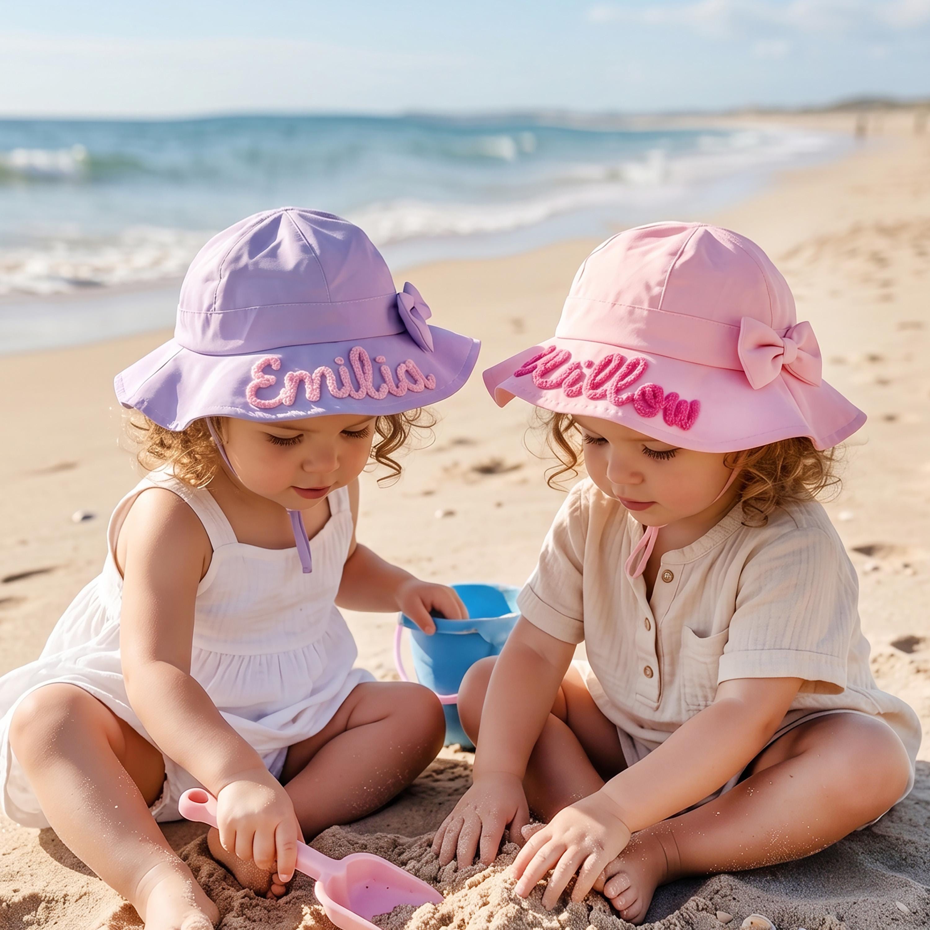 Personalized Lovely Baby Summer Bucket Hat | CWBeach24201