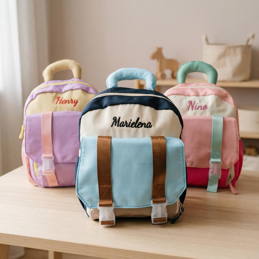 Personalized Embroidery Nylon Kid's Backpack | CWPack359