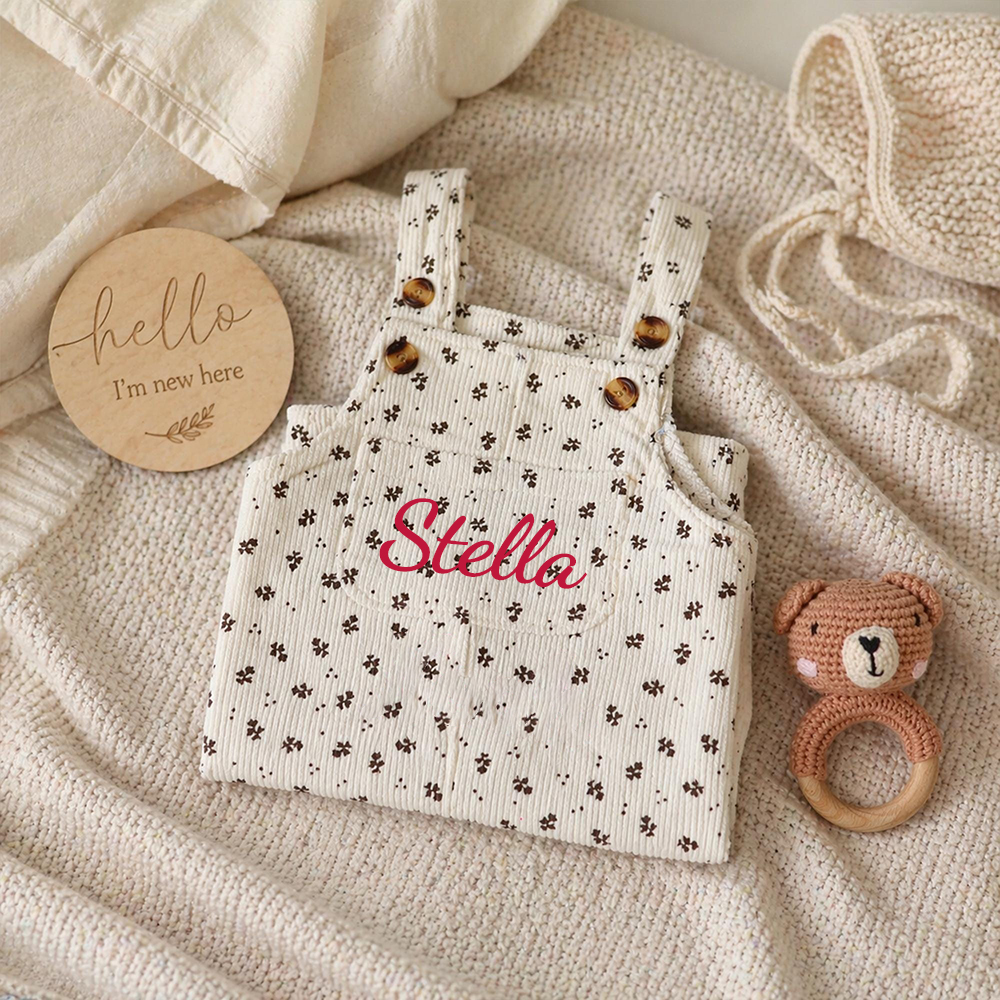 Personalized Baby Classic Adorable Overalls | CWBaby494