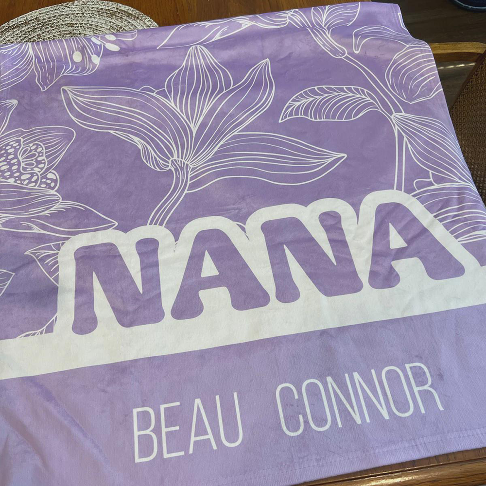 Personalized Grandma Towel for Summer & Beach | CWTowel197